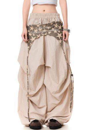 Casual Day Outfits, Easy Trendy Outfits Star Girl Layered Baggy Pants