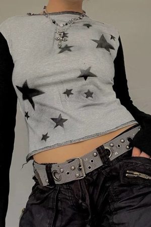 Casual Day Outfits, Easy Trendy Outfits Star Girl Raglan Long Sleeve Top