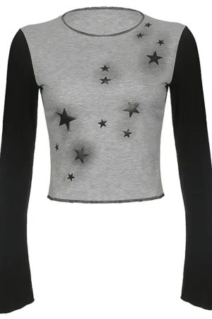 Casual Day Outfits, Easy Trendy Outfits Star Girl Raglan Long Sleeve Top
