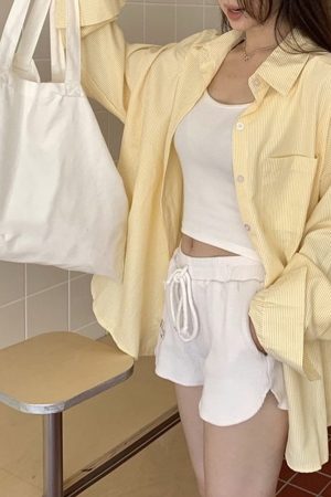 Casual Day Outfits, Easy Trendy Outfits Sun of Provence Yellow Shirt