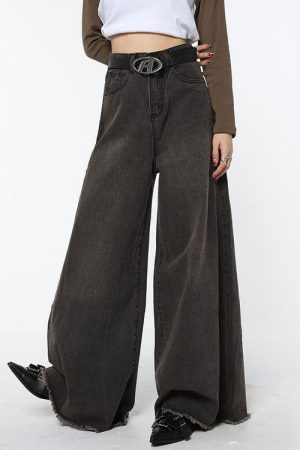 Casual Day Outfits, Easy Trendy Outfits Super Wide Jeans 90s