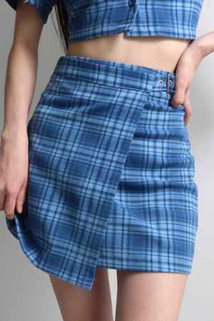 Casual Day Outfits, Easy Trendy Outfits Sweet Dress Code Plaid Skirt