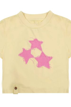 Casual Day Outfits, Easy Trendy Outfits Too Pretty Star Crop Top