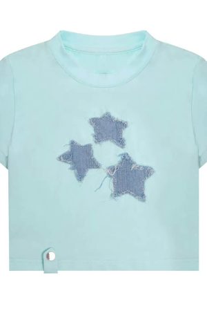 Casual Day Outfits, Easy Trendy Outfits Too Pretty Star Crop Top