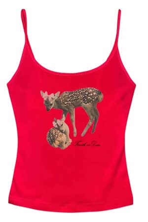 Casual Day Outfits, Easy Trendy Outfits Truth or Dare Fawn Tank Top