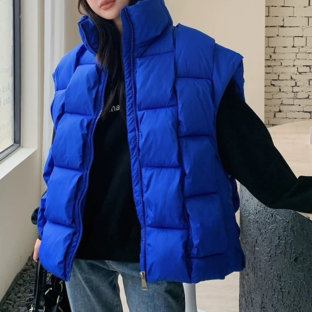 Casual Day Outfits, Easy Trendy Outfits Vacay Mode Oversized Puffer Vest Casual Day Outfits, Easy Trendy Outfits Vacay Mode Oversized Puffer Vest