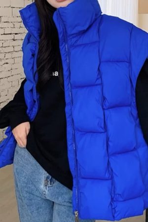 Casual Day Outfits, Easy Trendy Outfits Vacay Mode Oversized Puffer Vest