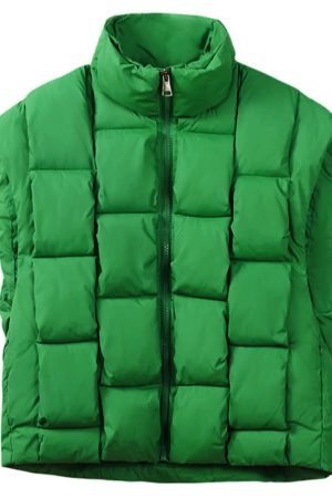 Casual Day Outfits, Easy Trendy Outfits Vacay Mode Oversized Puffer Vest