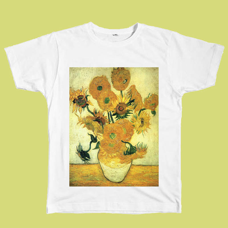Casual Day Outfits, Easy Trendy Outfits Van Gogh Sunflowers Tee Casual Day Outfits, Easy Trendy Outfits Van Gogh Sunflowers Tee