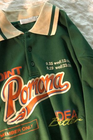 Casual Day Outfits, Easy Trendy Outfits Vintage Collar Sweatshirt