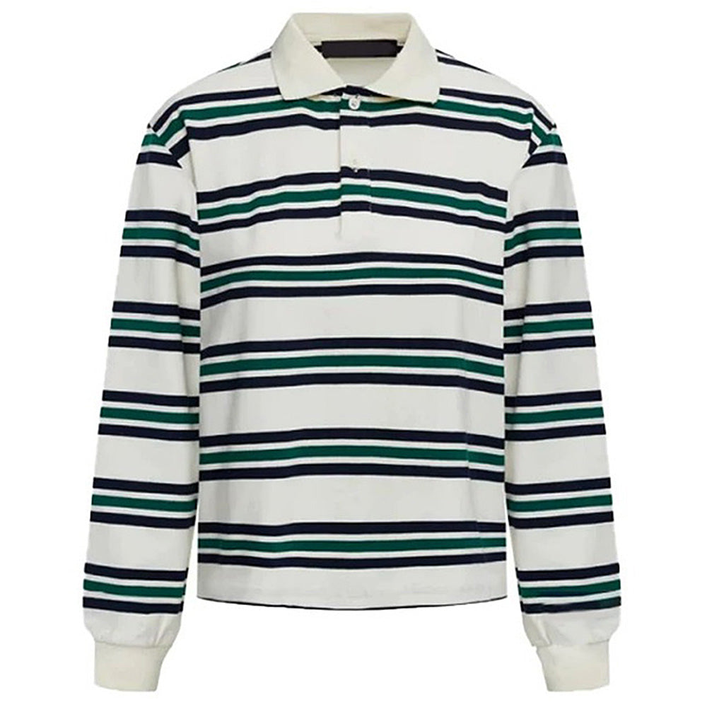 Casual Day Outfits, Easy Trendy Outfits Vintage Stripe Rugby Polo Casual Day Outfits, Easy Trendy Outfits Vintage Stripe Rugby Polo