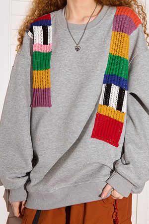 Casual Day Outfits, Easy Trendy Outfits Vintage TV Static Sweatshirt