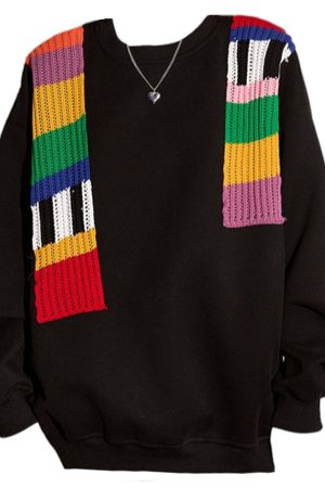 Casual Day Outfits, Easy Trendy Outfits Vintage TV Static Sweatshirt