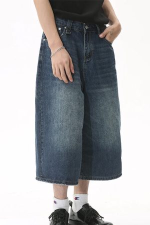 Casual Day Outfits, Easy Trendy Outfits Wash Me Out Baggy Denim Shorts