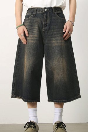 Casual Day Outfits, Easy Trendy Outfits Wash Me Out Baggy Denim Shorts