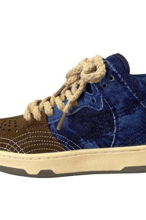 Casual Day Outfits, Easy Trendy Outfits Y2K Aesthetic Denim Sneakers