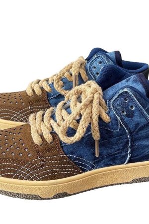 Casual Day Outfits, Easy Trendy Outfits Y2K Aesthetic Denim Sneakers