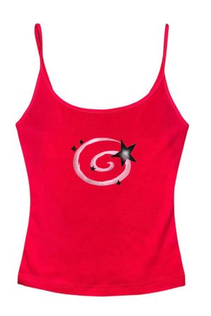 Casual Day Outfits, Easy Trendy Outfits Y2K Aesthetic Star Tank Top