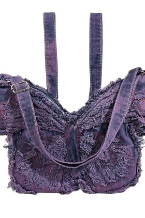 Casual Day Outfits, Easy Trendy Outfits Y2K Butterfly Shoulder Bag