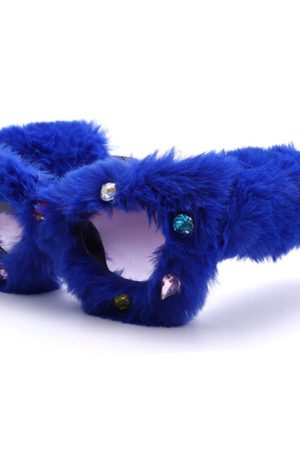 Casual Day Outfits, Easy Trendy Outfits Y2K Fuzzy Rhinestone Glasses