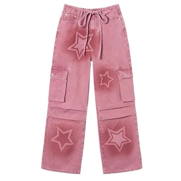 Casual Day Outfits, Easy Trendy Outfits Y2K Graffiti Star Jeans Casual Day Outfits, Easy Trendy Outfits Y2K Graffiti Star Jeans