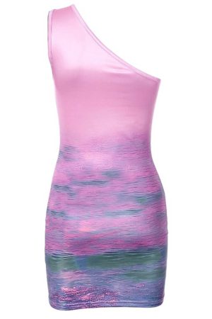 Casual Day Outfits, Easy Trendy Outfits Y2K Lovers at Sunset Mini Dress