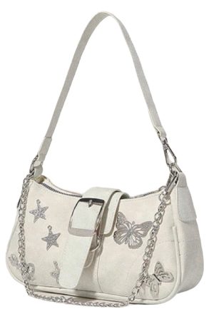 Casual Day Outfits, Easy Trendy Outfits Y2K Star Butterfly Handbag