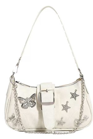 Casual Day Outfits, Easy Trendy Outfits Y2K Star Butterfly Handbag