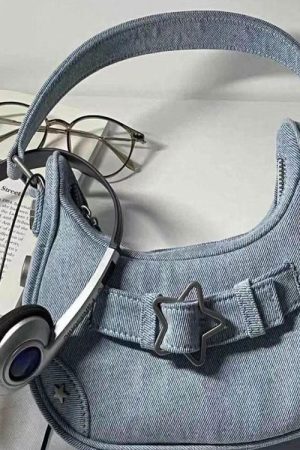 Casual Day Outfits, Easy Trendy Outfits Y2K Star Shoulder Bag