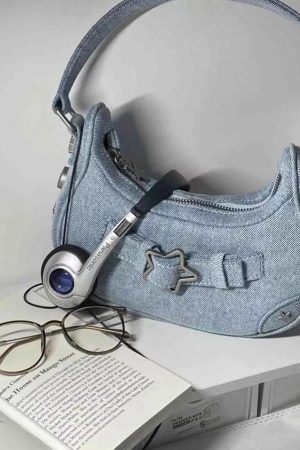 Casual Day Outfits, Easy Trendy Outfits Y2K Star Shoulder Bag