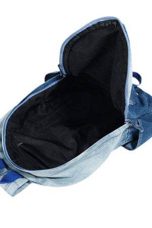 Casual Day Outfits, Easy Trendy Outfits Y2K Style Butterfly Denim Backpack