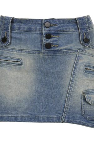 Casual Day Outfits, Easy Trendy Outfits Y2K Style Mini Skirt