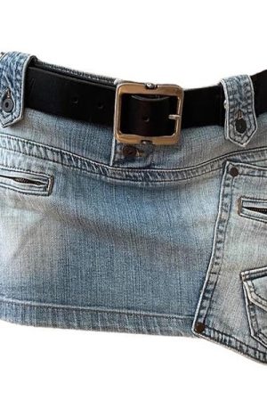 Casual Day Outfits, Easy Trendy Outfits Y2K Style Mini Skirt