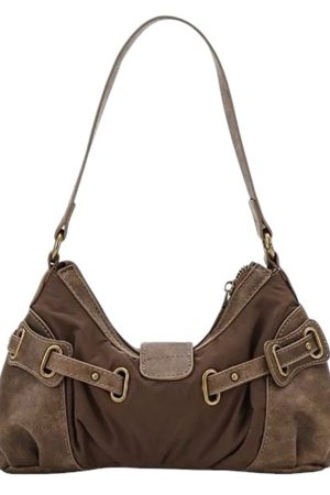 Casual Day Outfits, Easy Trendy Outfits Y2K Western Baguette Bag