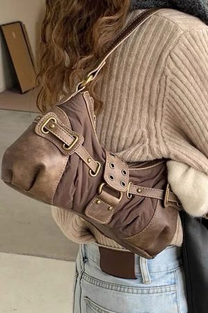 Casual Day Outfits, Easy Trendy Outfits Y2K Western Baguette Bag