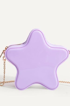 Casual Day Outfits, Easy Trendy Outfits Yellow Star Chain Bag