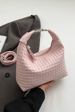 Chic Minimalist Pea Bag for Women, Summer 2025, Versatile Korean Style Shoulder & Crossbody Bag
