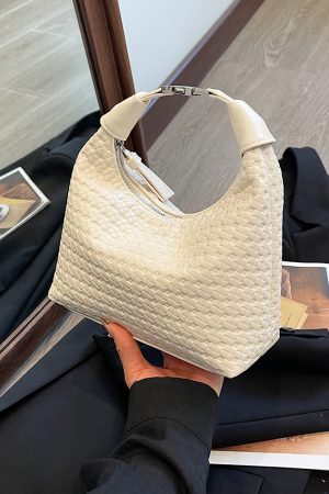Chic Minimalist Pea Bag for Women, Summer 2025, Versatile Korean Style Shoulder & Crossbody Bag