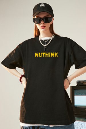 Chinese Style Cat Graphic Short Sleeve T-Shirt for Men and Women, Trendy Unisex Streetwear, Summer Loose Fit Couple Outfit