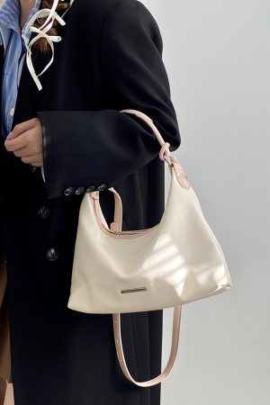 Color-Blocking Women's Underarm Bag - High-End Spring Summer Crossbody Small Bag for Trendy Style