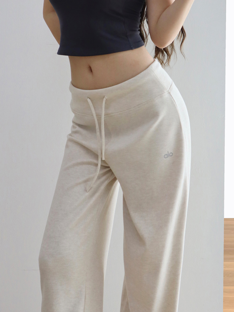 Comfortable Wide-Leg Floor-Length Pants for Women - Soft Casual Slimming Low-Waist Sports Style, Ideal for 90s and Y2K Fashion Comfortable Wide-Leg Floor-Length Pants for Women - Soft Casual Slimming Low-Waist Sports Style, Ideal for 90s and Y2K Fashion