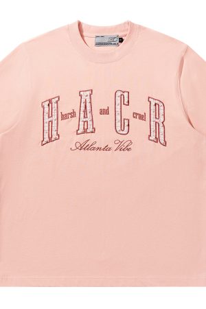 Cool Sensation Sunscreen Patch Embroidery Pearl Round Neck Sorona T-shirt - Trendy Y2K Style for Summer Wear