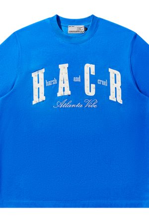 Cool Sensation Sunscreen Patch Embroidery Pearl Round Neck Sorona T-shirt - Trendy Y2K Style for Summer Wear