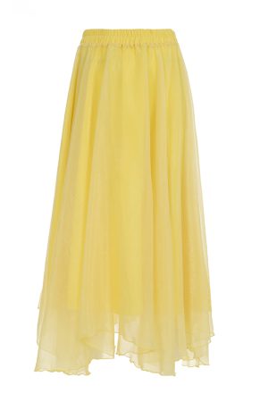 Cream Cheese Sweet Bow Multi-Layer Spliced Midi Skirt - Casual Versatile Long Skirt for Y2K and 90s Fashion Lovers