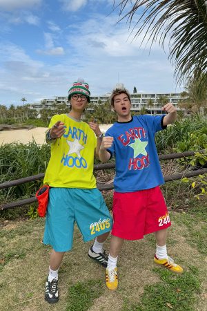 Custom American Style Fun Letter Star Print Short Sleeve T-Shirt for Men and Women, Summer Loose Casual Unisex Top