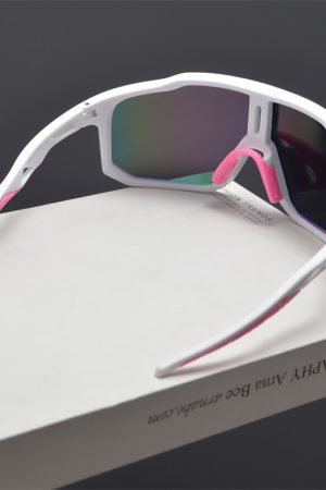 Cyberpunk Futuristic Square Frame One-Piece Sunglasses for Men and Women - Trendy Colorful Cycling Windproof Eyewear