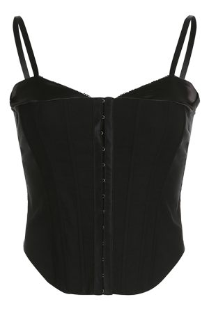 European American Sexy Girl Style A-Line Skirt with Butterfly Knot Lace Splicing - Flattering Slim Fit Half Skirt