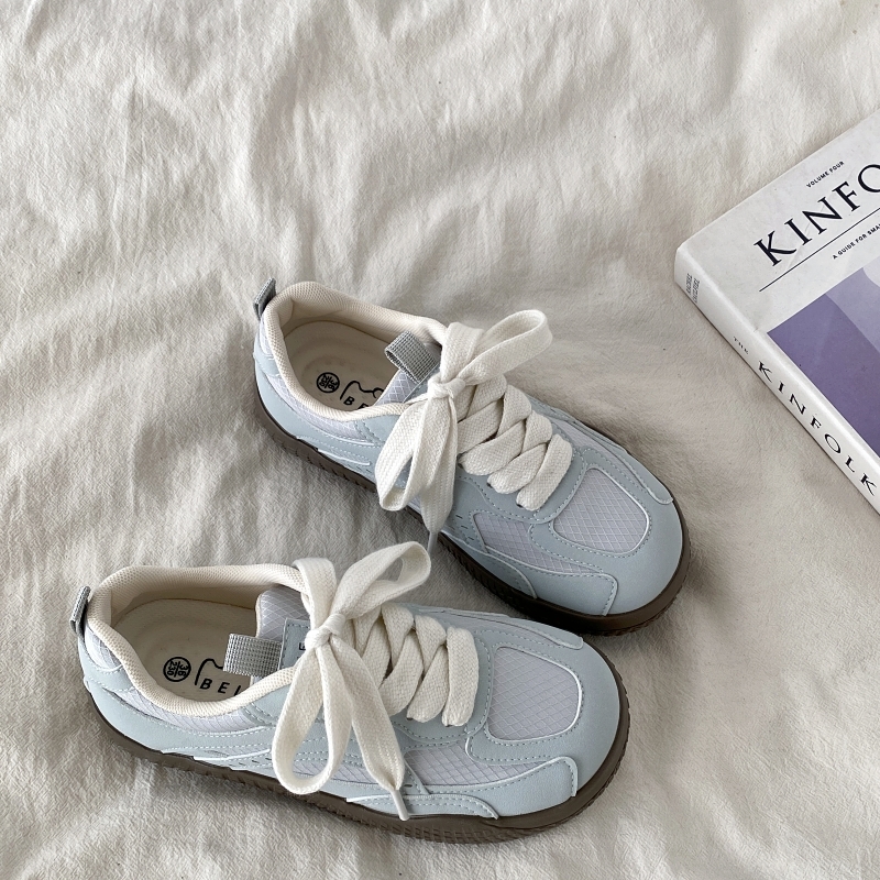 Foggy Blue Retro Training Board Shoes for Women - Chic Versatile Casual Sports Footwear for Summer 2025 Foggy Blue Retro Training Board Shoes for Women - Chic Versatile Casual Sports Footwear for Summer 2025