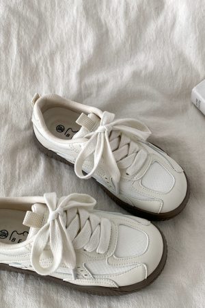 Foggy Blue Retro Training Board Shoes for Women - Chic Versatile Casual Sports Footwear for Summer 2025