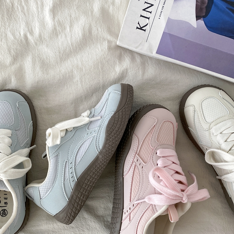 Foggy Blue Retro Training Board Shoes for Women - Chic Versatile Casual Sports Footwear for Summer 2025 Foggy Blue Retro Training Board Shoes for Women - Chic Versatile Casual Sports Footwear for Summer 2025